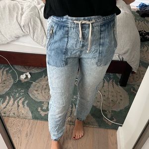 Pull+Bear (Zara) Denim Jogger Mid Rise